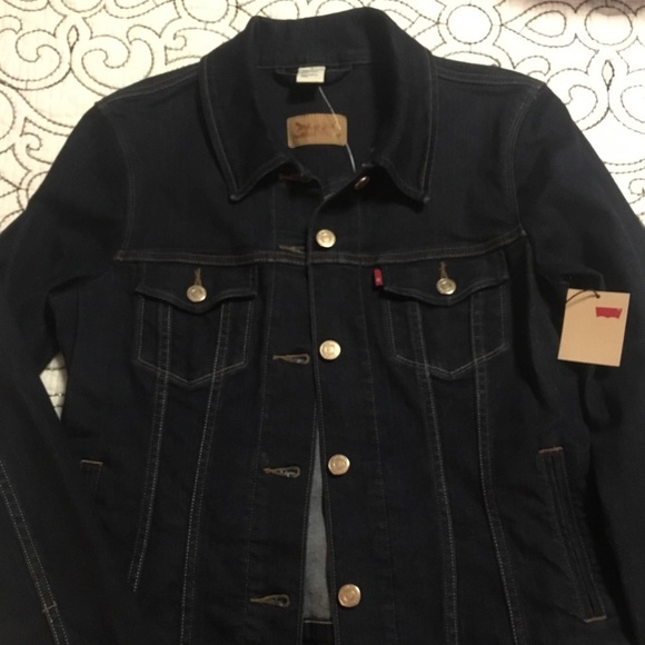 NWT Levi’s Women’s Classic Trucker Waistcoat. Sz M - Picture 3 of 6